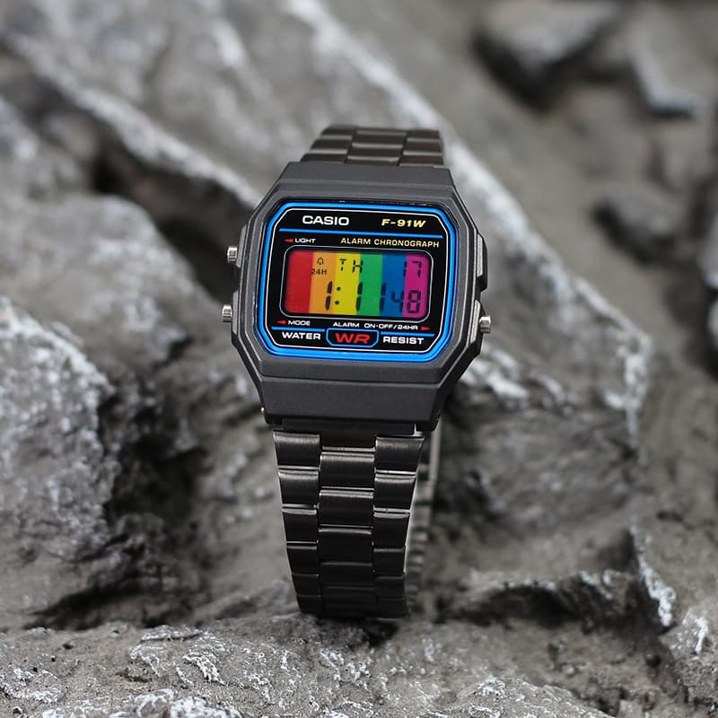 Часы Casio F-91W-1 Custom - изображение 5