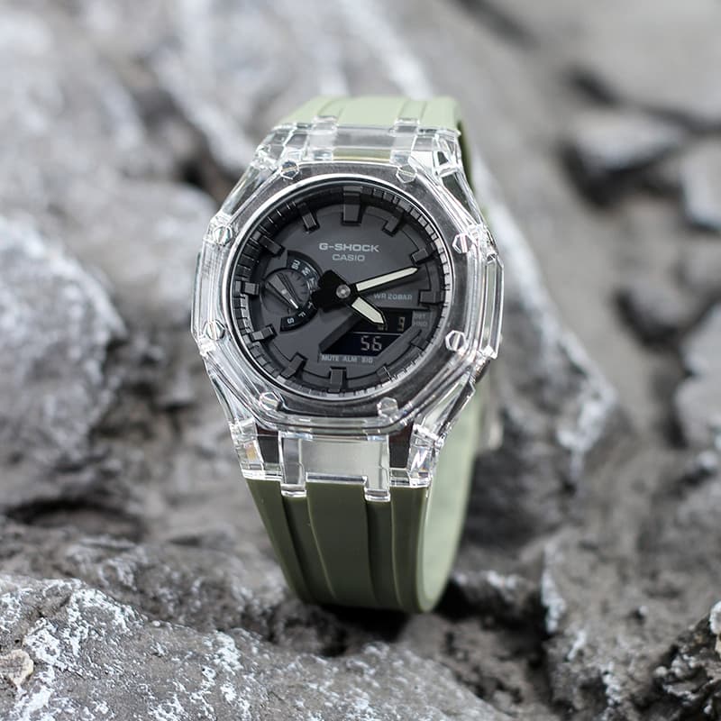 Часы Casio GA-2100-1A1 Black Warrior - изображение 5