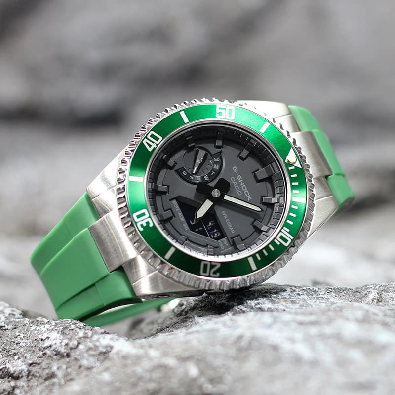 Часы CASIO GA-2100-1A1 Modified - изображение 4