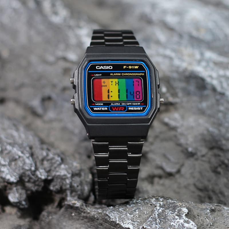 Часы Casio F-91W-1 Custom - изображение 6