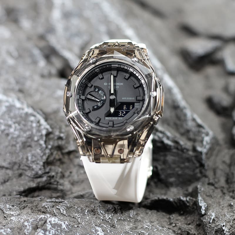 Часы CASIO GA-2100-1A1 Black Transparent - изображение 5