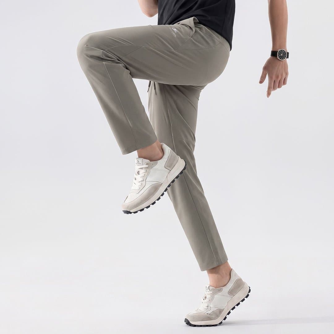 Skechers Cooling Collection Морские водоросли Серо-зеленый Мужской Быстросохнущий Брюки - изображение 5