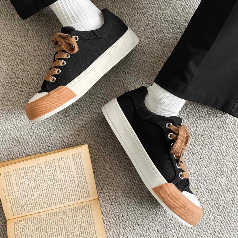 Кеды ATONGMU Low Top Мужские Тапочки - изображение 5
