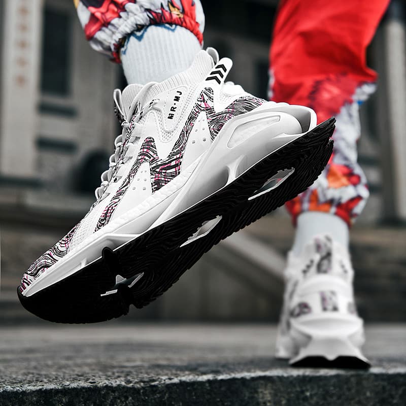 Кроссовки для бега ATONGMU Беговые кроссовки High Top Мужские - изображение 2