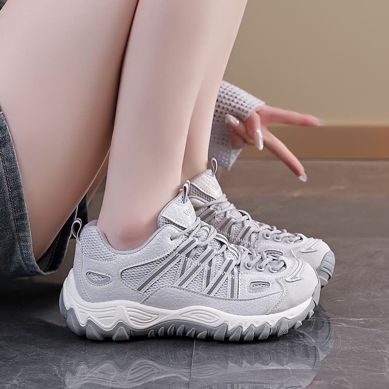 Кроссовки ATONGMU Массивные кроссовки Low Топ Женские - изображение 3