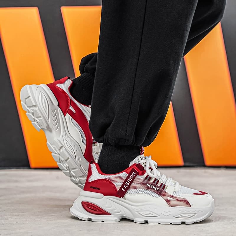 Кроссовки ATONGMU Массивные кроссовки Low Топ Мужской - изображение 5