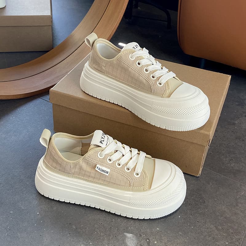 Кеды ATONGMU Low Top Canvas Shoes Women's - изображение 2