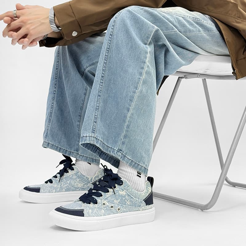 Кеды ATONGMU Low Top Мужские Тапочки - изображение 5
