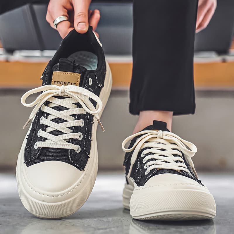 Кеды ATONGMU Low Top Мужские Тапочки - изображение 5