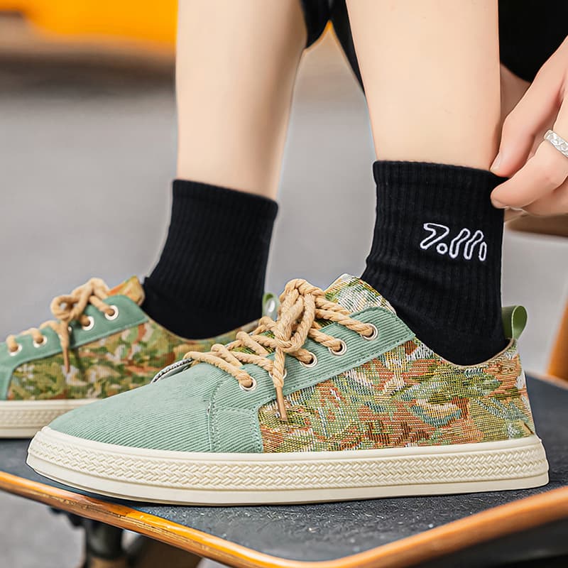 Кеды ATONGMU Low Top Мужские Тапочки - изображение 5