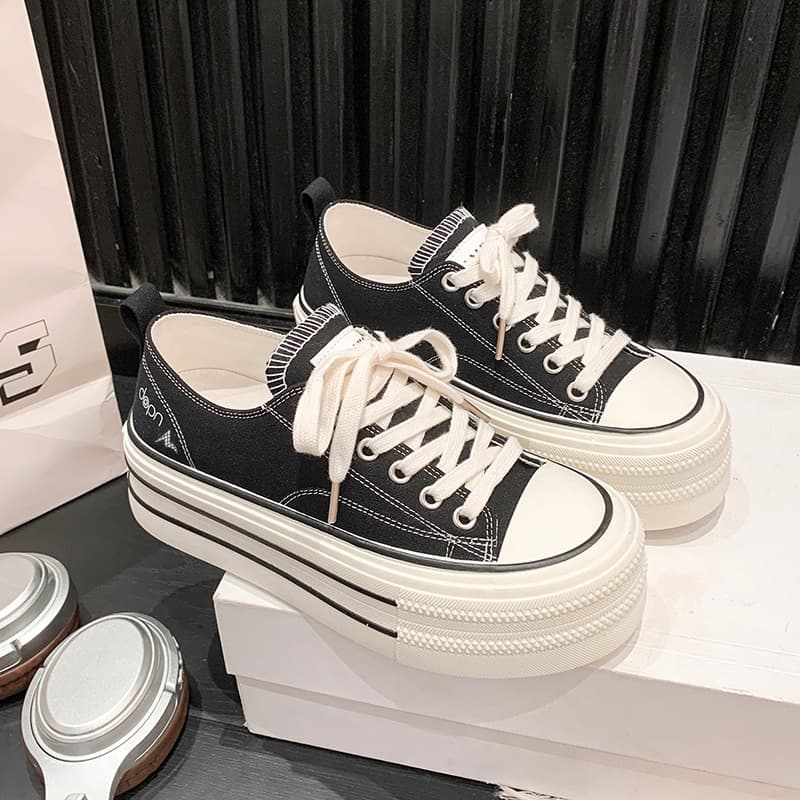 Кеды ATONGMU Low Top Canvas Shoes Women's - изображение 5
