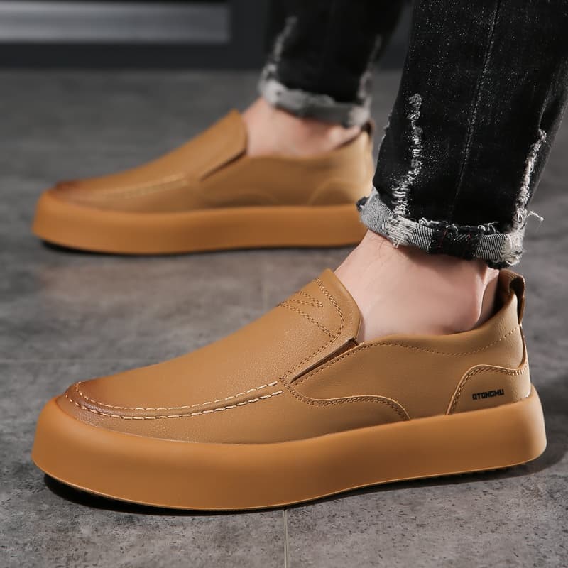 Кроссовки ATONGMU Кеды для скейтбординга Low Топ Мужской - изображение 2