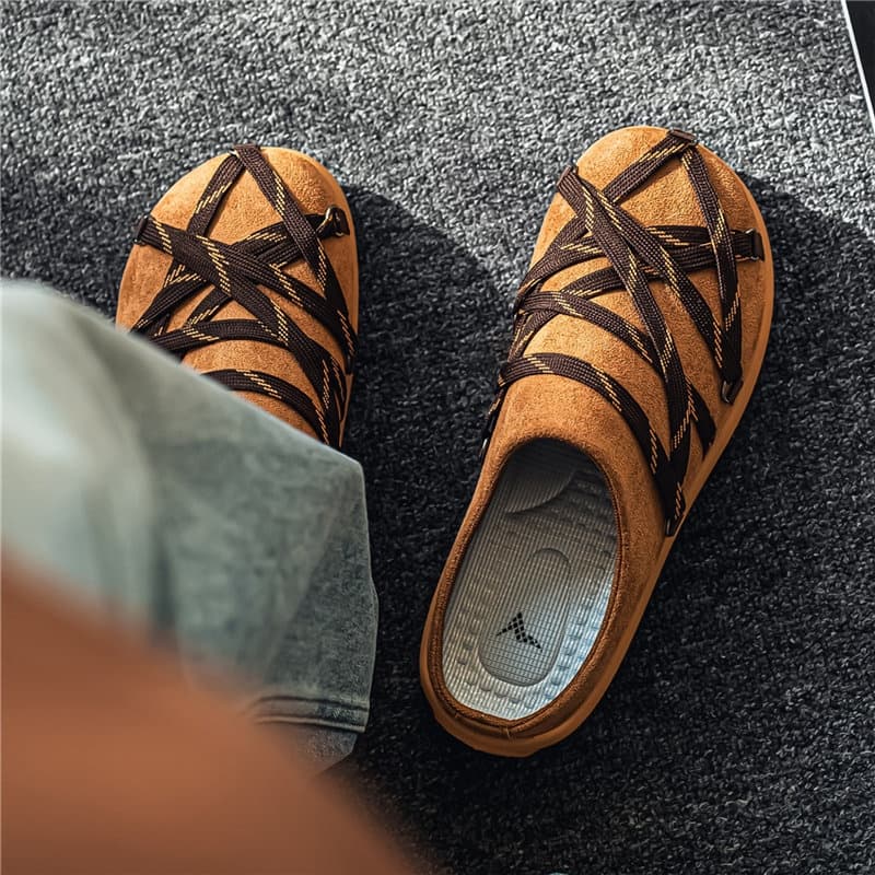 Сандалии ATONGMU Birkenstock Стиль Обувь Мужской - изображение 3
