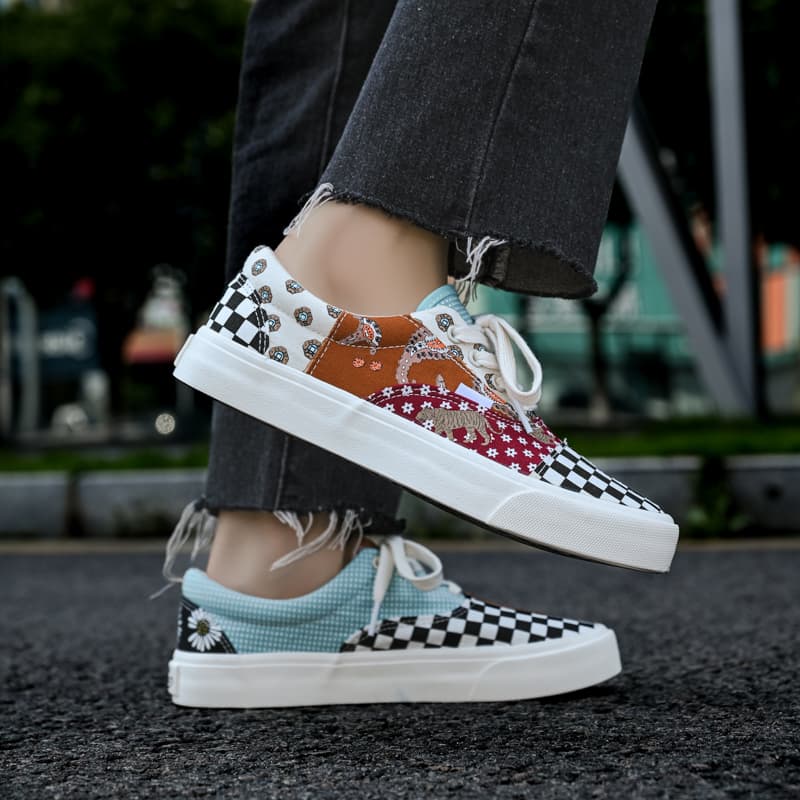 Кеды ATONGMU Low Top Мужские Тапочки - изображение 5