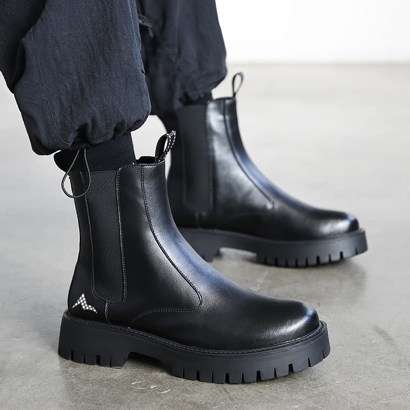 Ботинки ATONGMU Армейские ботинки High Топ Мужской - изображение 3