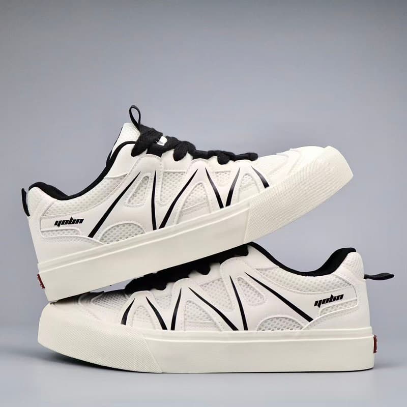 Кроссовки ATONGMU Кеды для скейтбординга Low Топ Мужской - изображение 4