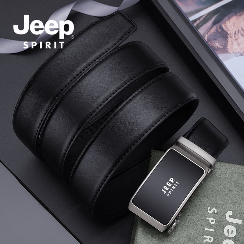 Ремень JEEP SPIRIT Ремни из коровьей кожи Мужские 3,5 см - изображение 5