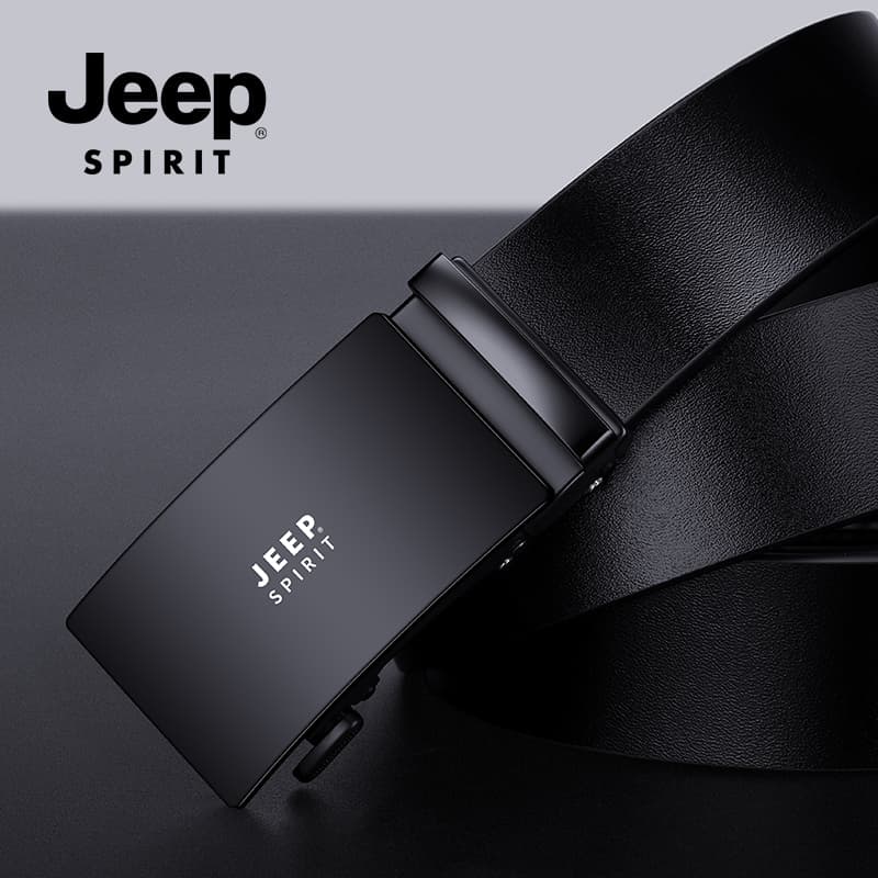 Ремень JEEP SPIRIT Ремни из коровьей кожи мужские 3,4 см - изображение 5