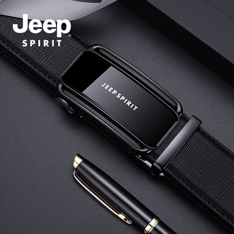Ремень JEEP SPIRIT Ремни из коровьей кожи Мужские 3,5 см - изображение 2