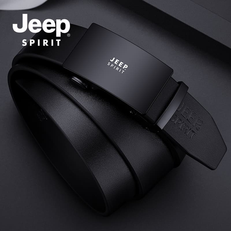 Ремень JEEP SPIRIT Ремни из коровьей кожи мужские 3,4 см - изображение 3