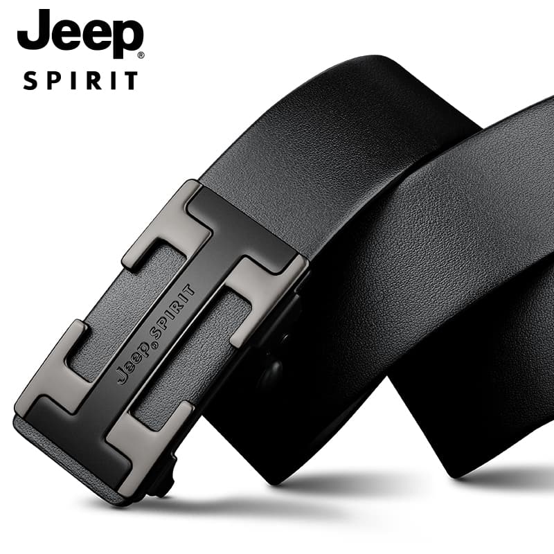 Ремень JEEP SPIRIT Ремни из коровьей кожи Мужской Ширина 3,5 см - изображение 2