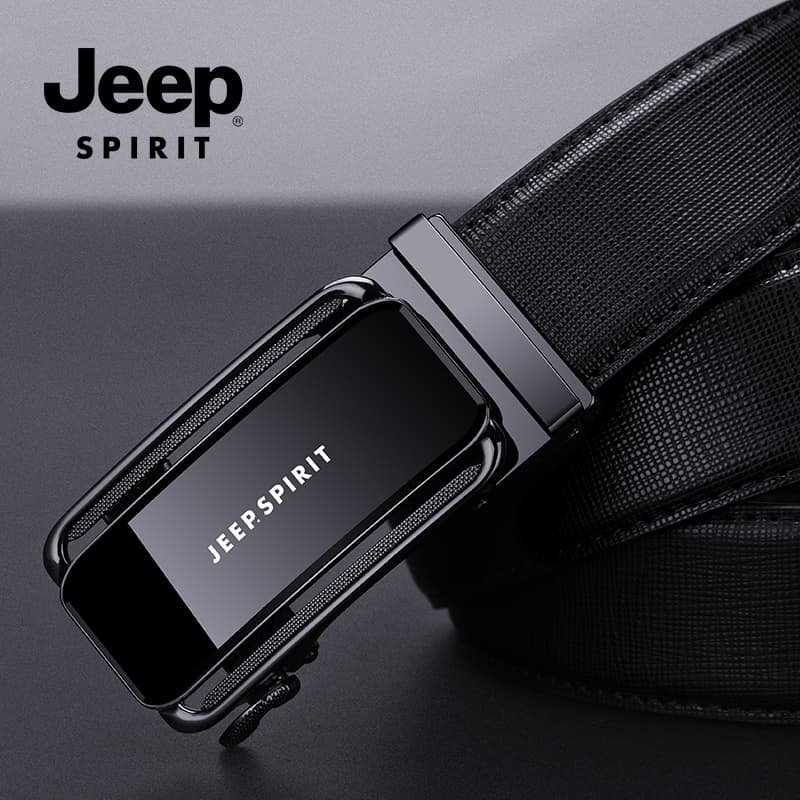 Ремень JEEP SPIRIT Ремни из коровьей кожи Мужские 3,5 см - изображение 5