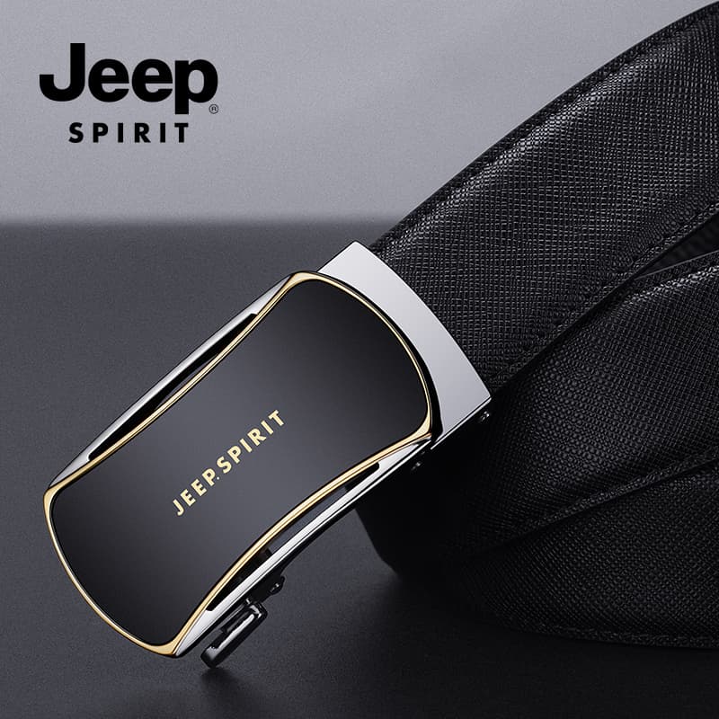 Ремень JEEP SPIRIT Ремни из коровьей кожи Мужские 3,4CM - изображение 5