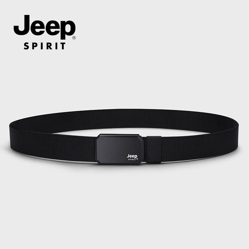 Ремень JEEP SPIRIT Сплав Застежка Полиэстер Волокно Холст Шнуровка Ремни Унисекс 3,4CM - изображение 3