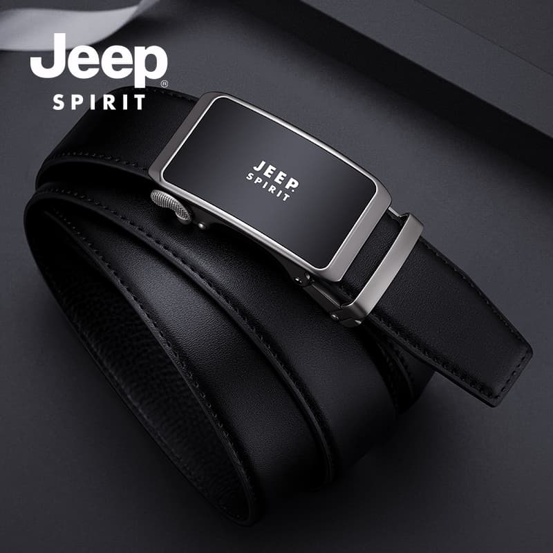 Ремень JEEP SPIRIT Ремни из коровьей кожи Мужские 3,5 см - изображение 4