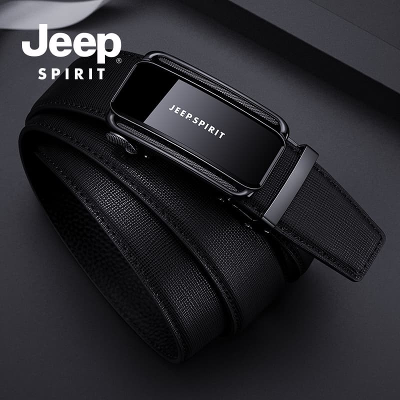 Ремень JEEP SPIRIT Ремни из коровьей кожи Мужские 3,5 см - изображение 3
