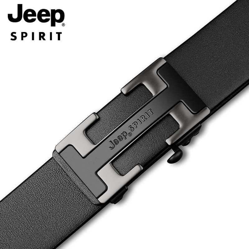 Ремень JEEP SPIRIT Ремни из коровьей кожи Мужской Ширина 3,5 см - изображение 3