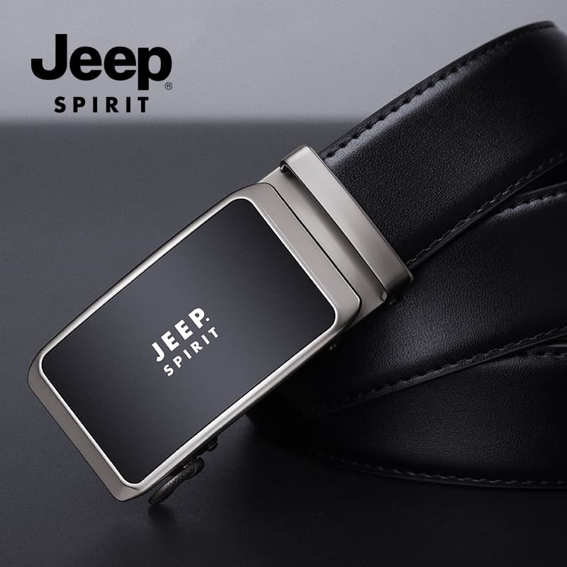 Ремень JEEP SPIRIT Ремни из коровьей кожи Мужские 3,5 см - изображение 2