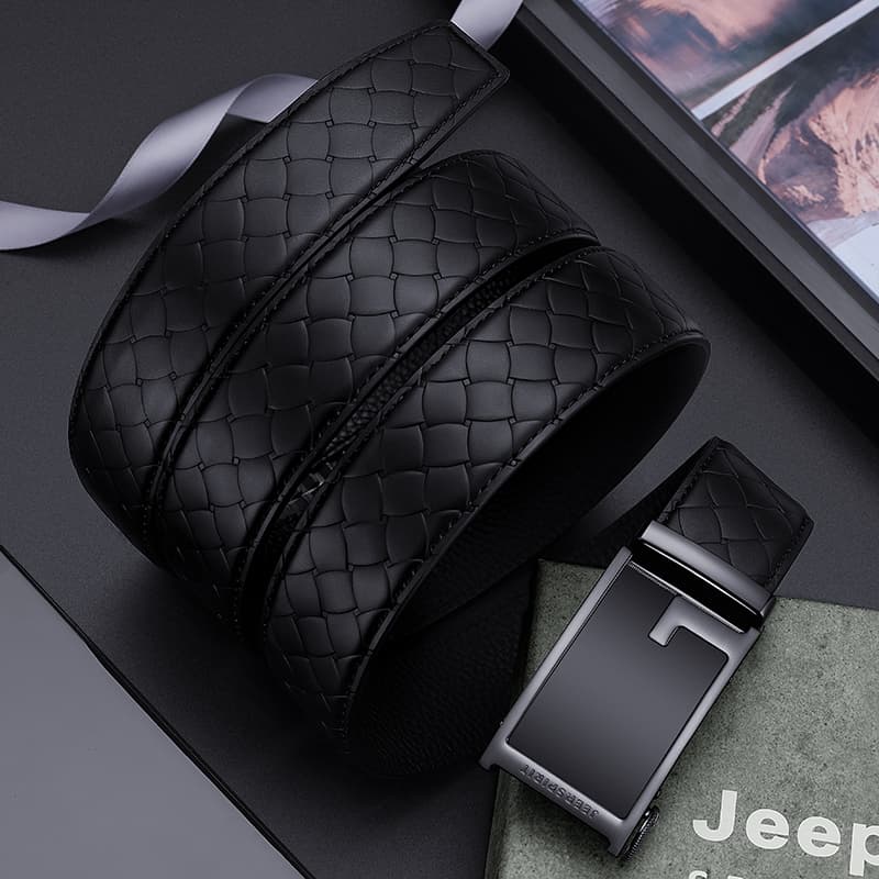 Ремень JEEP SPIRIT Ремни из коровьей кожи Мужские 3,5 см - изображение 4