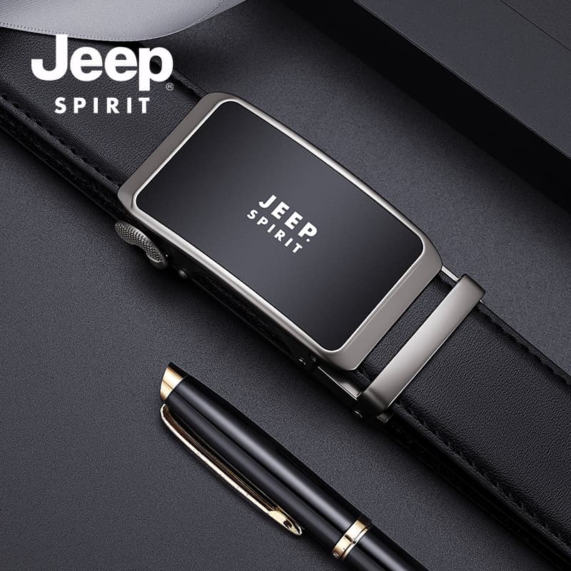 Ремень JEEP SPIRIT Ремни из коровьей кожи Мужские 3,5 см - изображение 3
