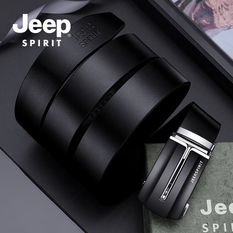 Ремень JEEP SPIRIT Ремни из коровьей кожи мужские 3,4 см - изображение 5
