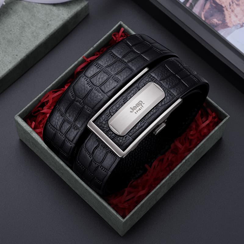 Ремень JEEP SPIRIT Кожаные ремни Мужской - изображение 5
