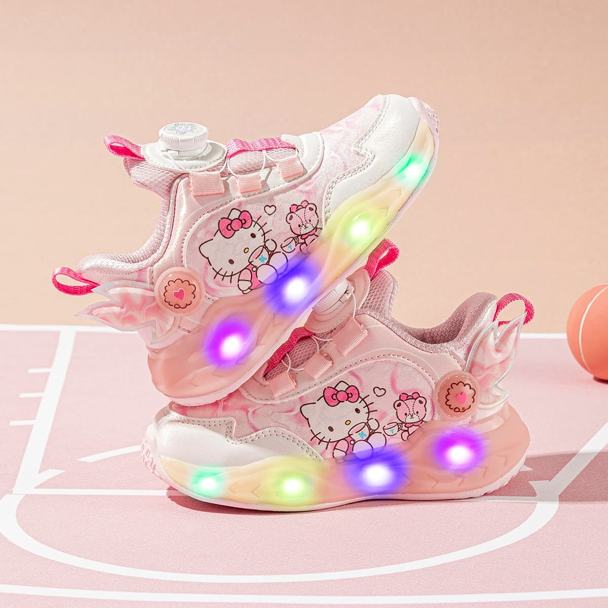 Кроссовки Санрио Хелло Китти Детские беговые кроссовки Low Топ Kids - изображение 4