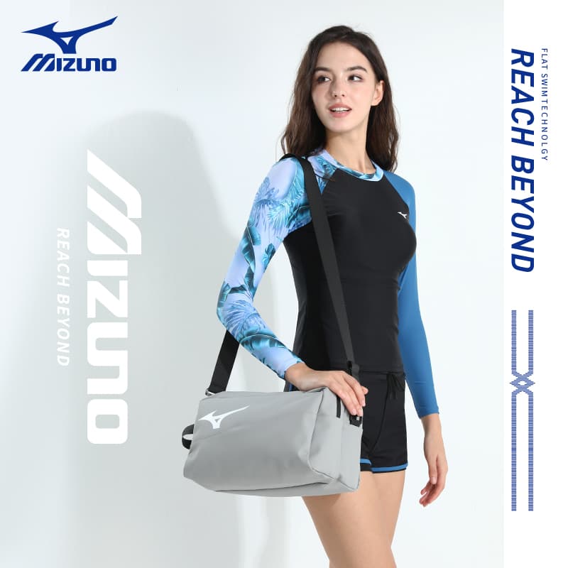 Mizuno Полиэстер Волокно EVA Сумка для плавания Средняя Унисекс Несколько цветов - изображение 2