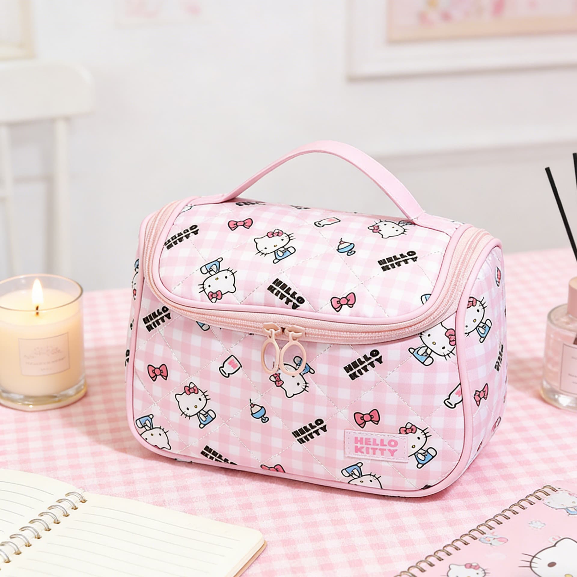 Sanrio Полиэстер Путешественный Сумка для хранения Женская Розовая - изображение 2