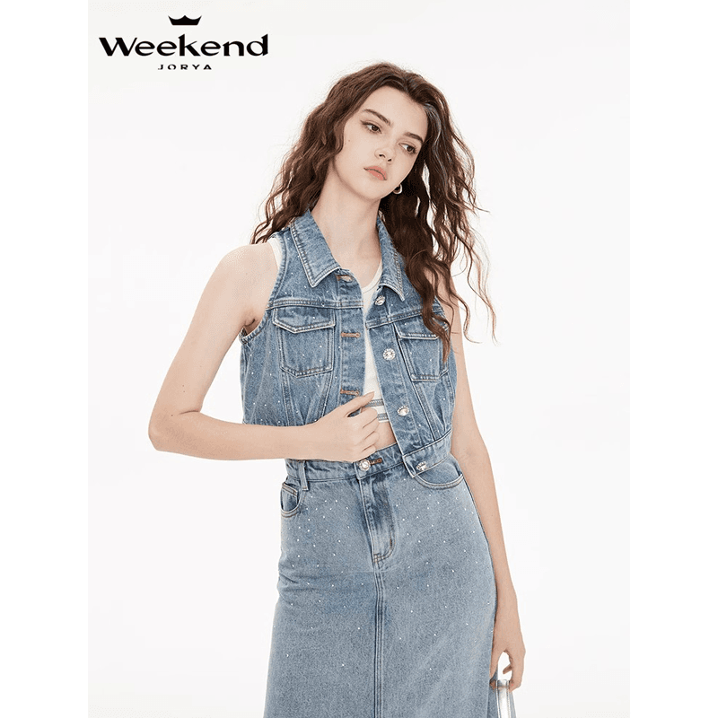JORYAweekend Синий Женские Жилеты - изображение 1