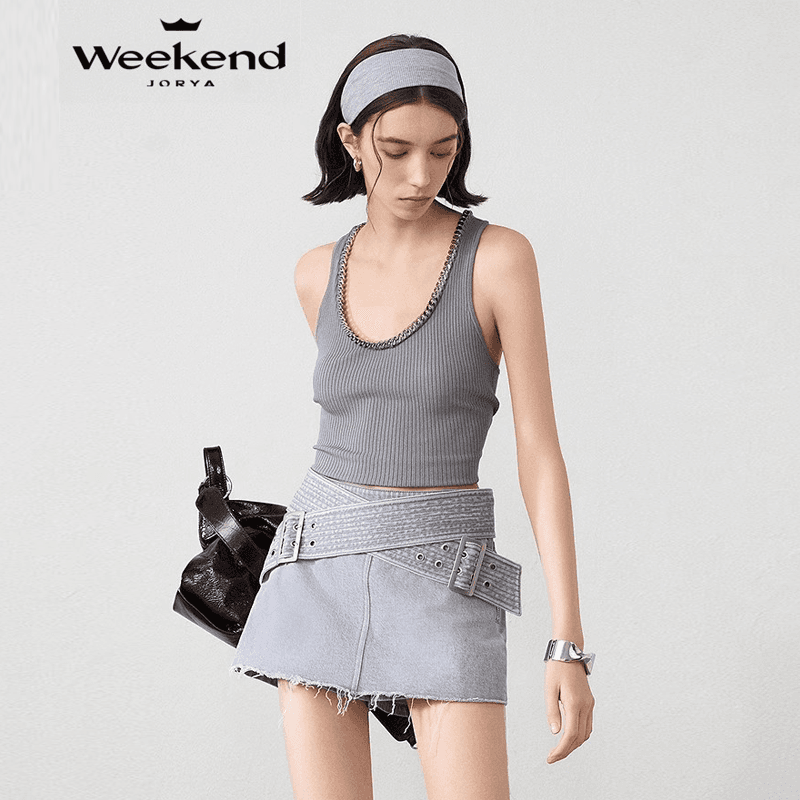 Шорты JORYAweekend Повседневные шорты женские дымчатый фиолетовый - изображение 2