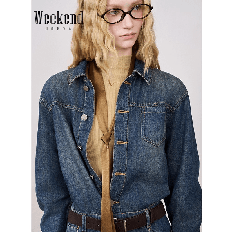 Платье JORYAweekend Длинное платье с длинными рукавами для женщин - изображение 2