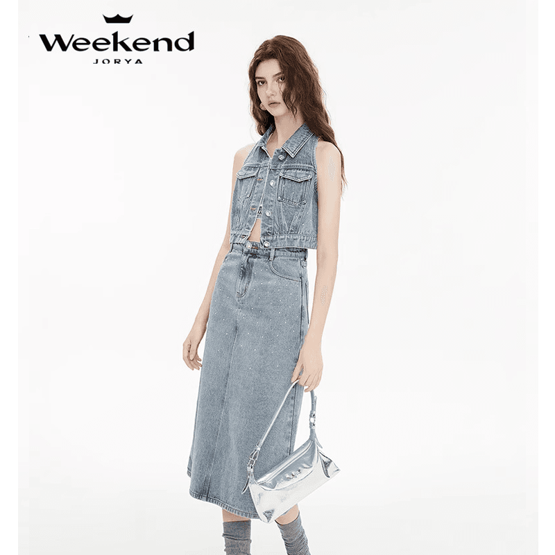 JORYAweekend Синий Женские Жилеты - изображение 3