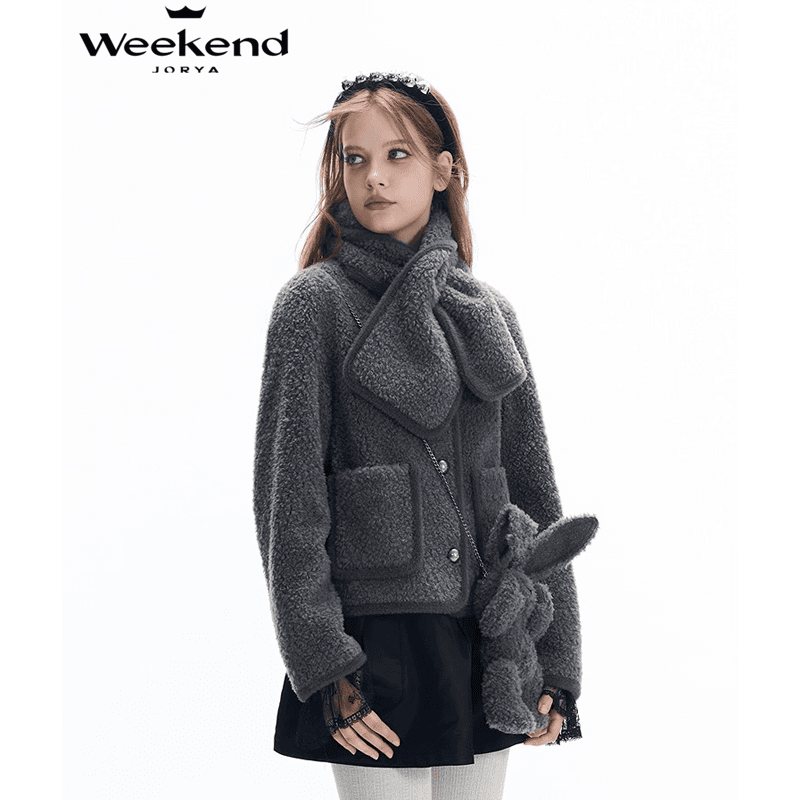 JORYAweekend Бархат Feel Пальто Женское - изображение 2
