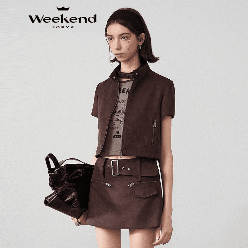 Куртка JORYAweekend Куртки и Пальто Женские Шоколадный Коричневый - изображение 2