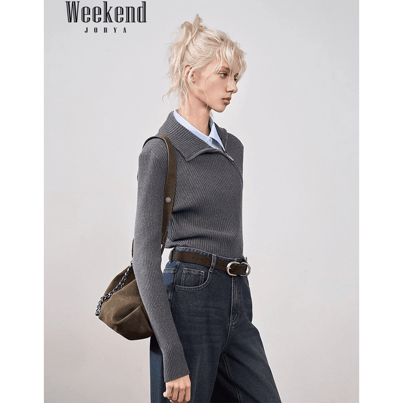 Кофта JORYAweekend Темно-серый Женский Трикотаж - изображение 3
