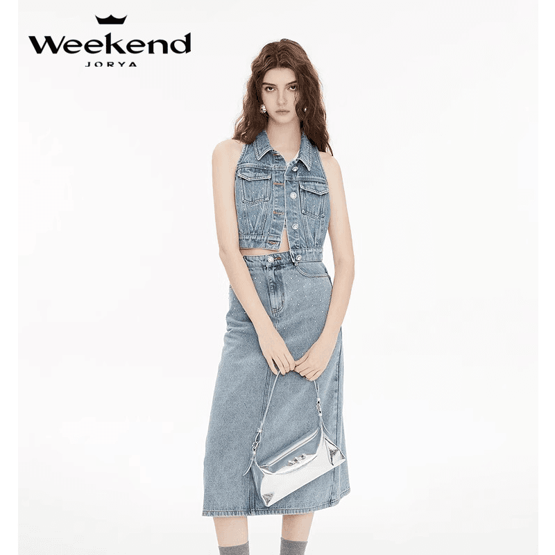 JORYAweekend Синий Женские Жилеты - изображение 2