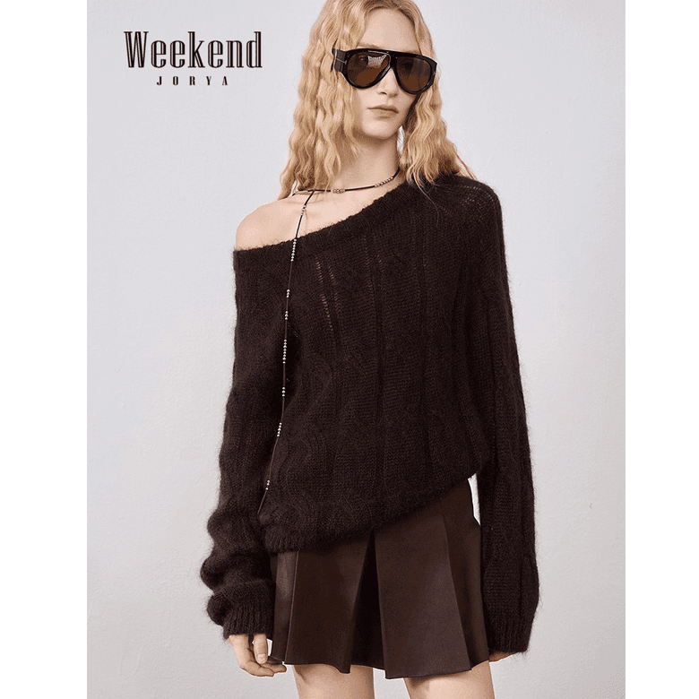 Кофта JORYAweekend Темный кофейный женский трикотаж - изображение 2