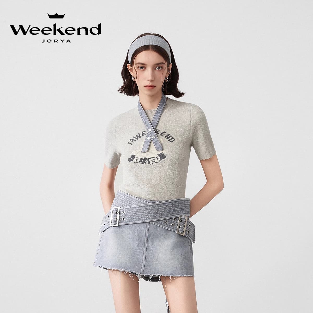 Кофта JORYAweekend Трикотаж Женский Ледниковый Серый - изображение 4