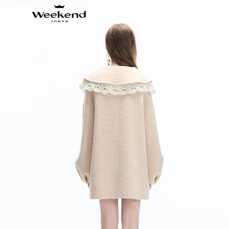 JORYAweekend Пальто Женское Пыльно-Розовый - изображение 5